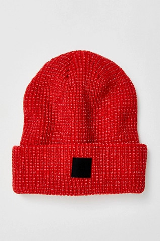 Let's Race Fleece Lined Recycled Yarn Beanie | Free People (Global - UK&FR Excluded)