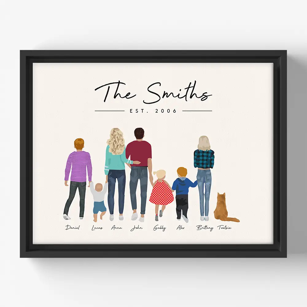 Portraits of Us Custom Canvas | Lime & Lou (US)