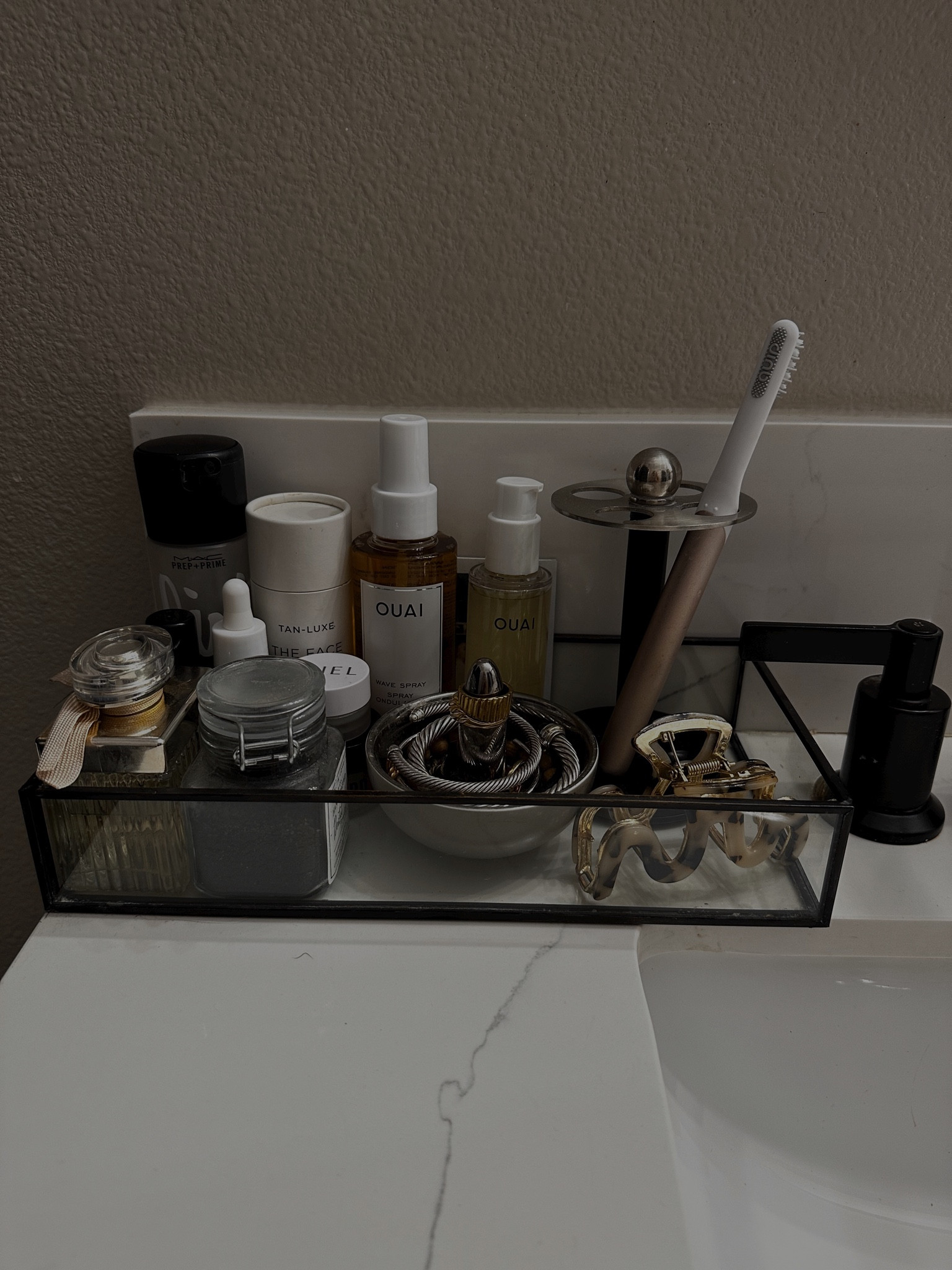 Cannot live without any of these products so they stay on my bathroom valet 

#LTKstyletip #LTKhome #LTKbeauty