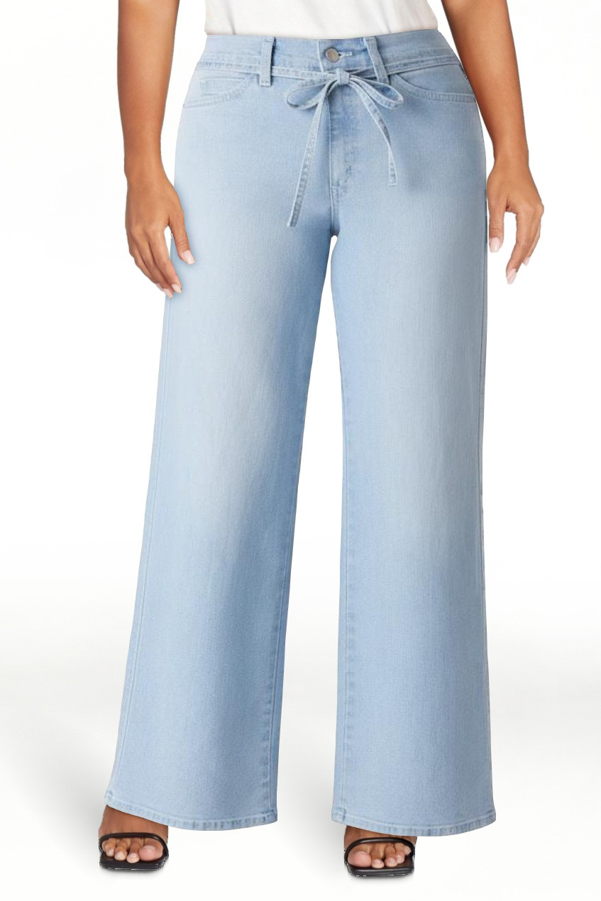 Levi Strauss Signature Women's and Women's Plus Vintage Belted Wide Leg, Sizes 2-16 | Walmart (US)