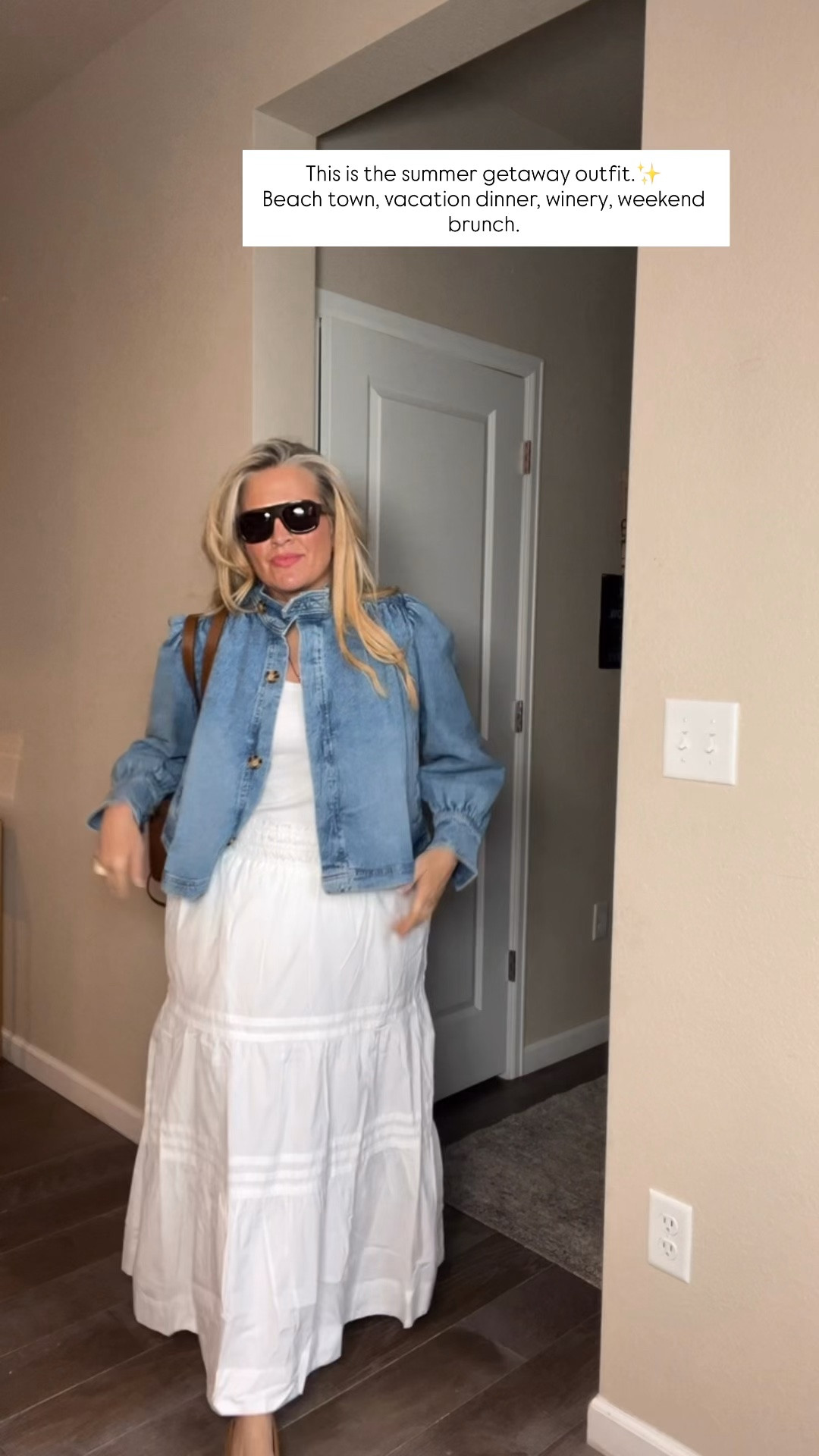 ✨Tap the bell, save and ❤️ for over 40 fashion, midlife style, midsize fashion and luxury looks for less. 

This is the summer getaway outfit.✨
Beach town, vacation dinner, winery, weekend brunch.

Medium in everything (size down if in between sizes.) 

👑"Helping you look good, feel good!" - Lindsey Denver

#LTKOver40 #LTKMidsize #LTKPlusSize