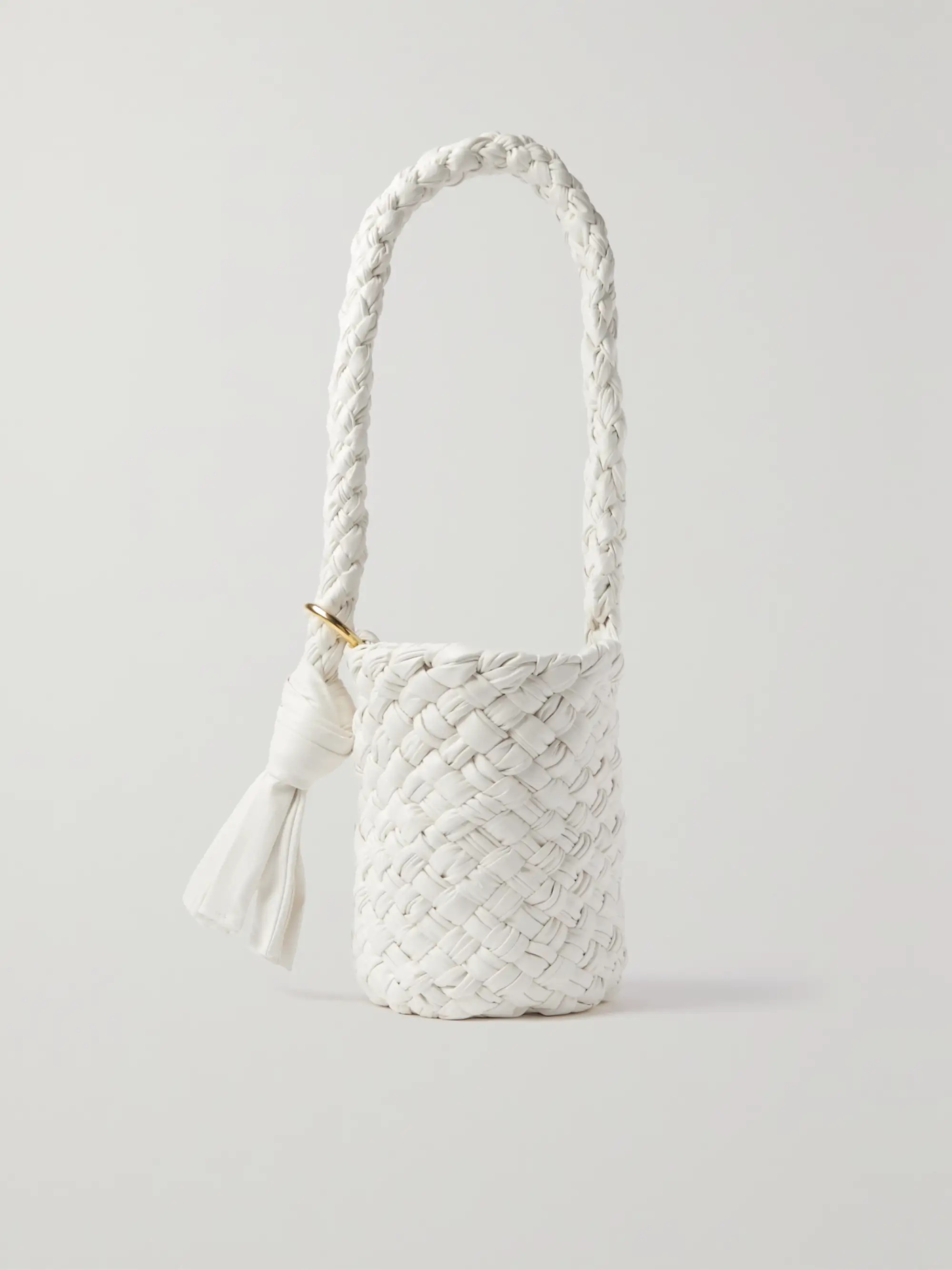 Kalimero intrecciato leather bucket bag | NET-A-PORTER (US)