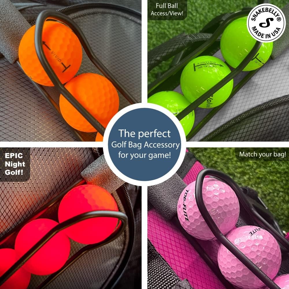 Golf Ball Holder - Pro with Quick-Draw Release (Black) | Amazon (US)