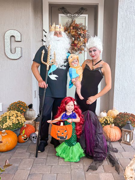 Our family littler mermaid costumes 🧜🏼‍♀️ 

#LTKfamily #LTKSeasonal #LTKHalloween