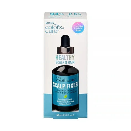 KISS Colors & Care Scalp Fixer Hair Strengthening Scalp Serum 59mL (2 fl. oz.) | Walmart (US)