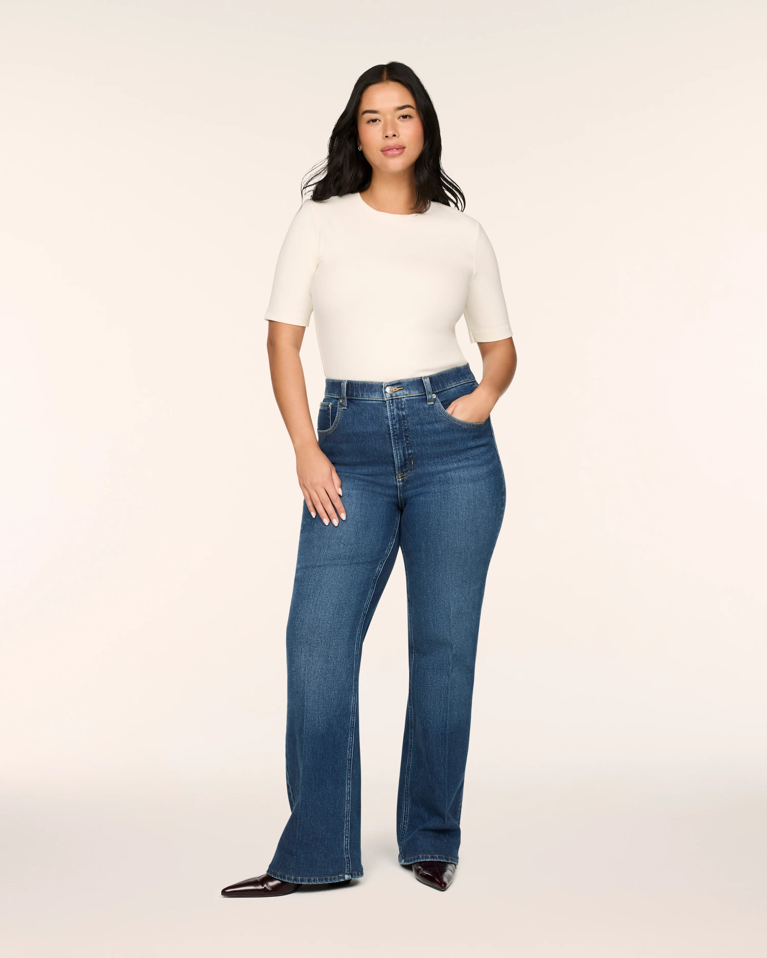 SPANXshape Authentic 360 Bootcut Jeans | SPANX | Spanx