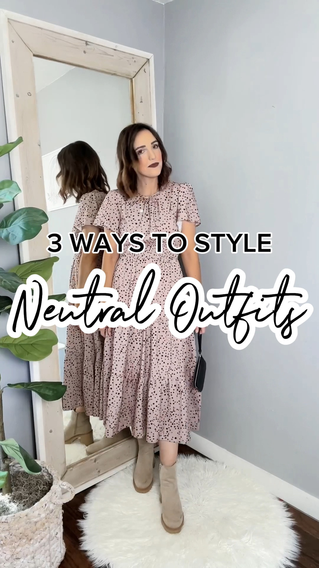 Neutral outfits • neutral dresses • modest fashion

*I wear a slip under dresses-linked below*

*Cream blouse is see through-wear cami under*

Exact products are true to size. 

Crossbody purse, midi dress, floral dress, spotted dress, cream blouse, work outfits, wedding guest dresses, teacher outfits, summer to fall outfits, Shein outfits, target boots, amazon purse 

#LTKstyletip #LTKSeasonal #LTKunder50