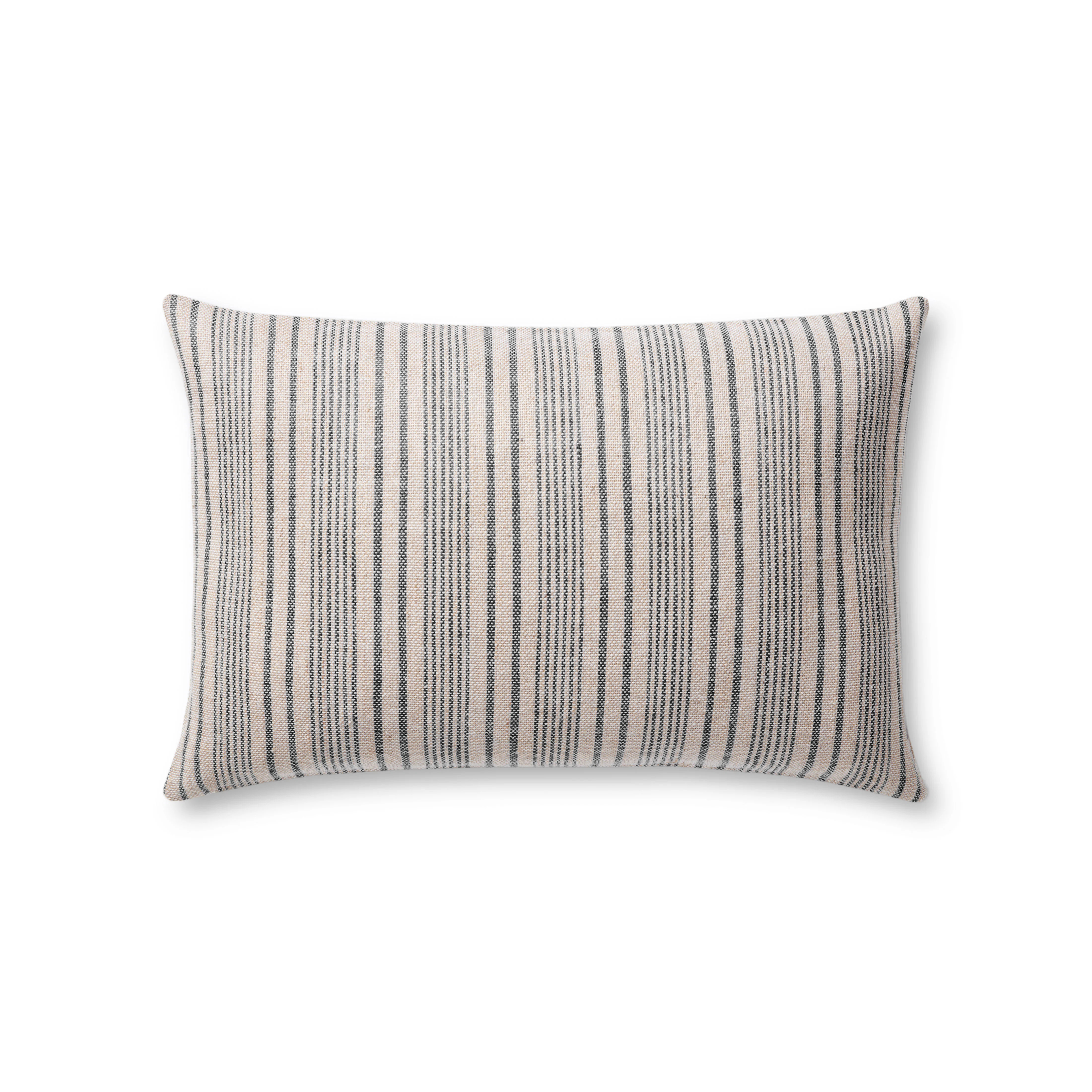 Magnolia Home By Joanna Gaines X Loloi Elaine Beige / Navy Pillow | Wayfair North America