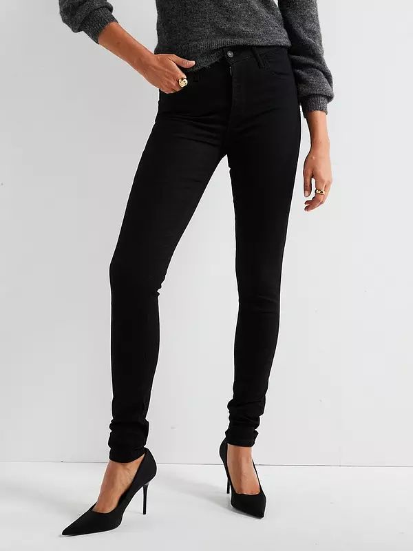 Levi's 720™ High Waist Super Skinny Jean - Black Celestial | Very (UK)