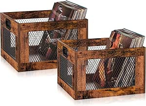 3IngSeagulls 2 Pack Albums Storage for Vinyl Records, Durable and Reliable Record Crates for Viny... | Amazon (CA)