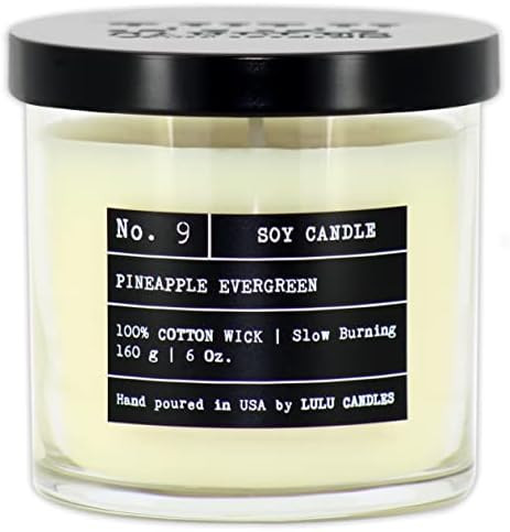 Lulu Candles | Wild Lemongrass | Luxury Scented Soy Jar Candle | Hand Poured in The USA | Highly ... | Amazon (US)