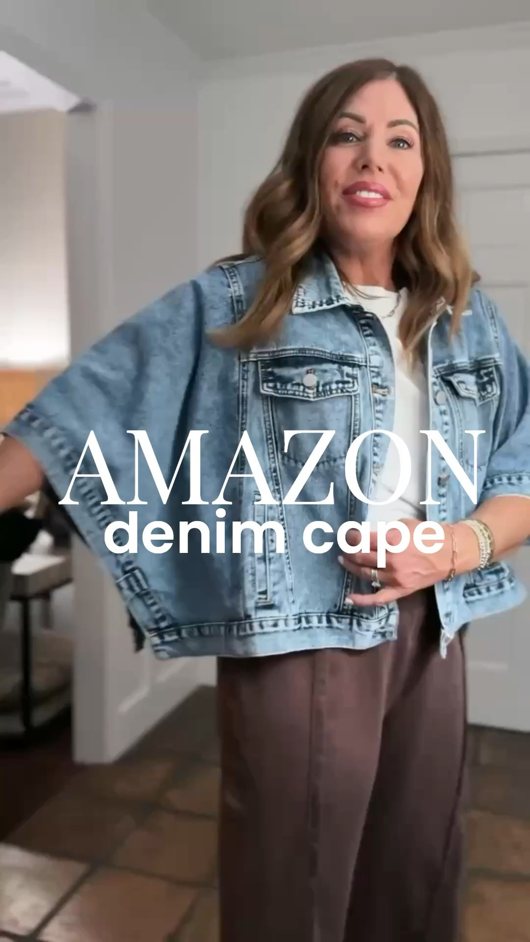 Under $40🚨 You can style them with all different types of pants, sweatpants, jeans, skirts, and more! The perfect layering piece to transition into spring

 They are great quality. They come in several colors and they are the cutest cape style. I did size up to a large because I wanted to make sure the arms draped the way it showed in the pictures. I’m wearing the light blue and the navy.

#LTKOver40 #LTKMidsize #LTKgrwm