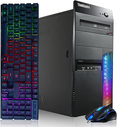 Lenovo Gaming PC Desktop Computer - Intel Quad I7 up to 3.8GHz, AMD Radeon RX 550 4G GDDR5, 16GB ... | Amazon (US)