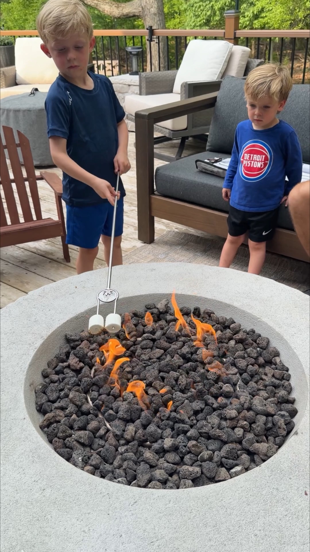 It’s officially s’mores on the back deck season ☀️🍉🍫

All of my patio furniture is on sale for Memorial Day!! 

Patio Furniture | Summer | Fire Pit | Outdoor Finds

Come Stay Awhile, Amanda Vernaci