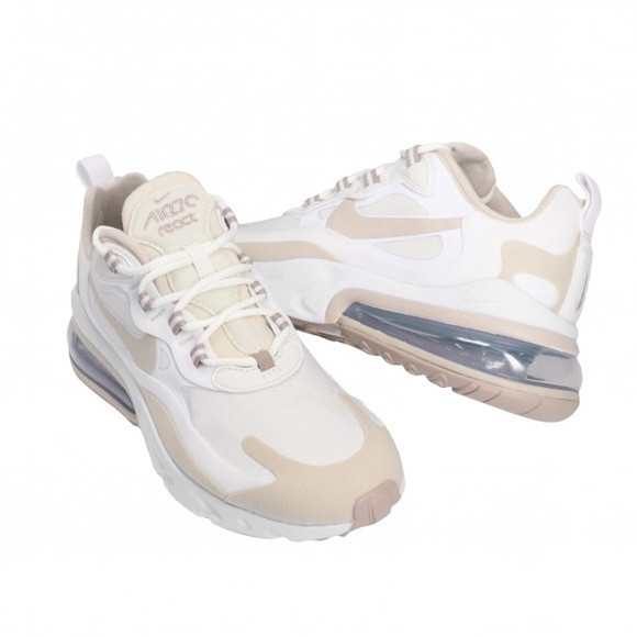Nike Women’s AirMax 270 React White Light Orewood | Poshmark