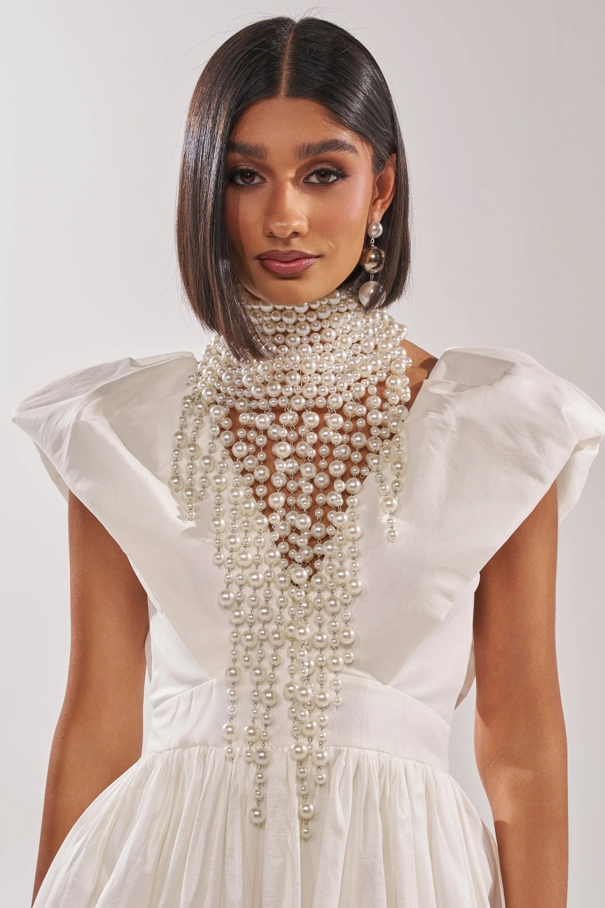 POLLY PEARL STATEMENT NECKLACE | AKIRA