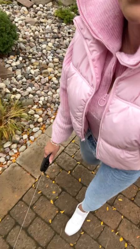 Pink fall outfit 
Pink puffer vest 
Puffer vest 
Pink half zip 
Half zip 
Mom jeans 


#LTKFind #LTKunder50 #LTKunder100 #


#LTKSeasonal #LTKstyletip #LTKsalealert #LTKshoecrush