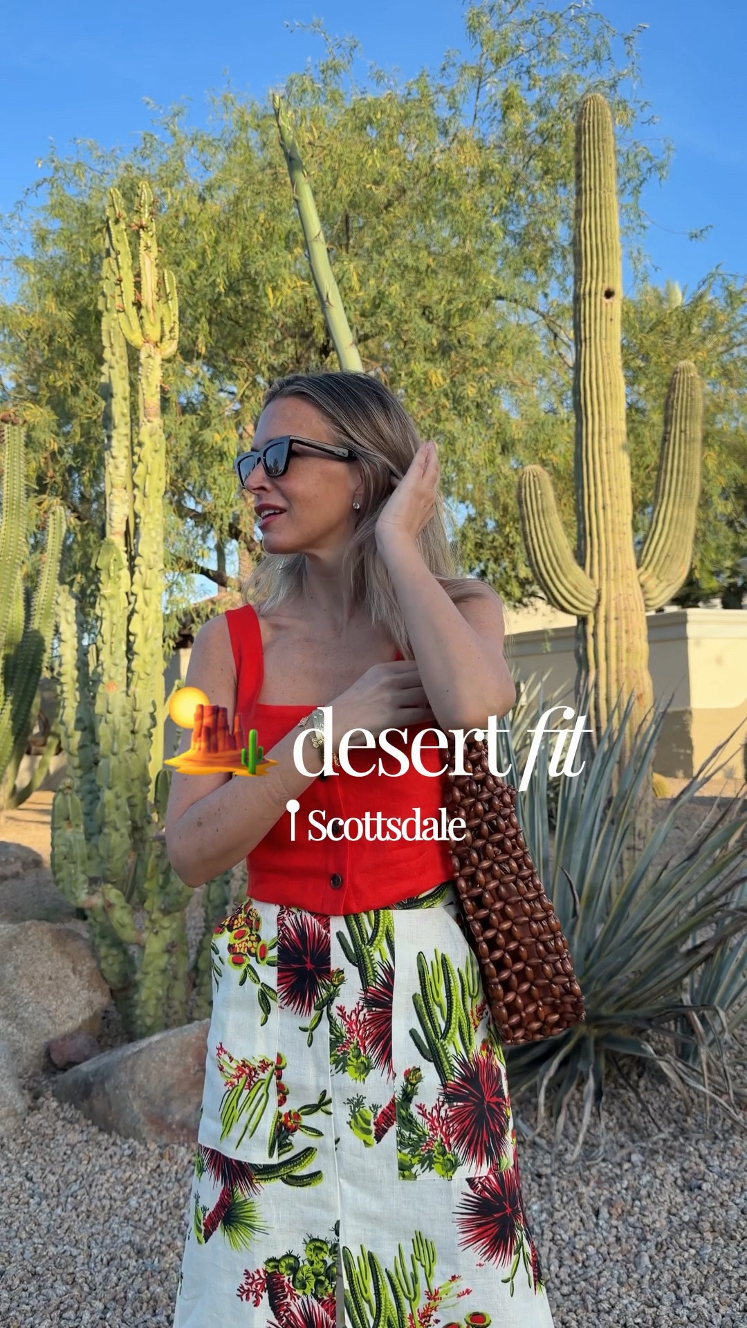 🌵☀️ If you’re going somewhere hot — save this outfit

Lightweight, breathable, and actually flattering in the heat (no sticking, no sweating, — easy chic).

🏜️ Wore this in Scottsdale, and it’s the kind of look that works from daytime exploring to dinner without overthinking it. Everything is versatile, packable, and repeat-worthy.

#LTKFestival #LTKootd #LTKTravel