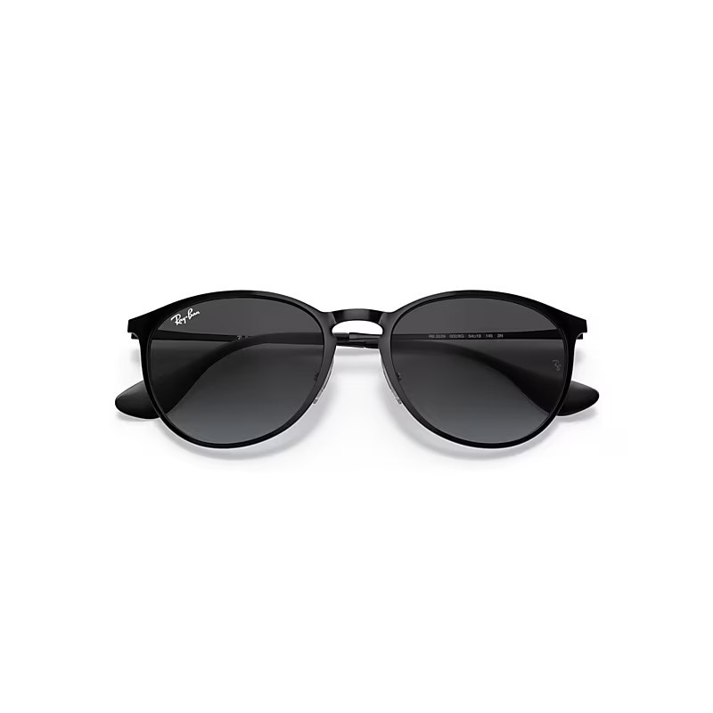 Ray-Ban Erika Metal Sunglasses Black Frame Grey Lenses 54-19 | Ray-Ban (US)