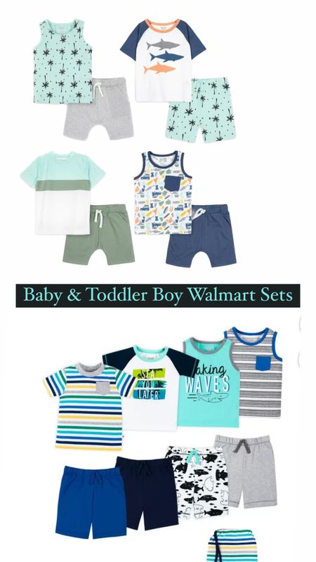 **I know the photos for the links are not showing the clothes but if you click it they will work** Baby boy Walmart sets
Toddler boy Walmart sets
Summer Walmart outfits for kids 
Walmart fashion 
Walmart family
Short sets for boys 
Baby summer sets 

#LTKSeasonal #LTKkids #LTKbump