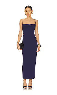 Bardot x REVOLVE Martini Midi Dress in Navy from Revolve.com | Revolve Clothing (Global)