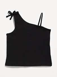 Rib-Knit One-Shoulder Tank Top for Girls | Old Navy (US)