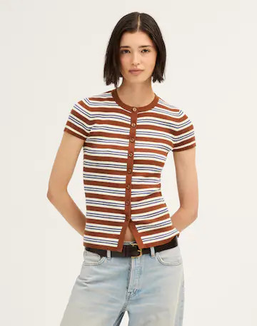 Short-Sleeve Cardigan | Madewell