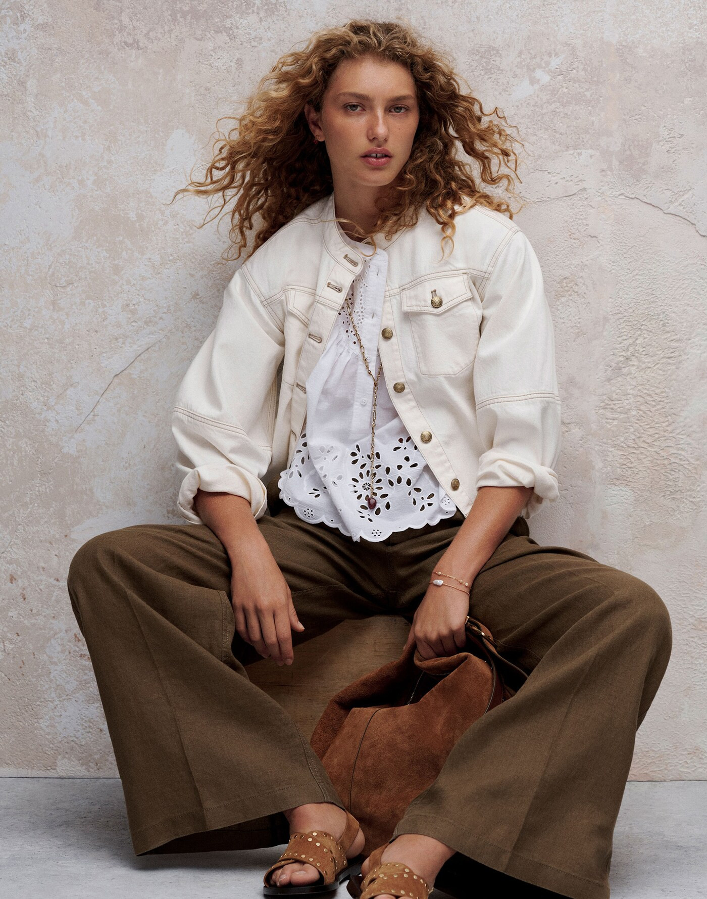 Cocoon-Sleeve Denim Lady Jacket | Madewell