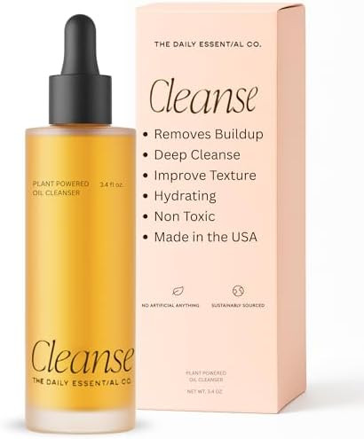 The Daily Essential- Cleansing Oil, Non-Toxic, Plant Based, Deep Cleanser | Amazon (US)
