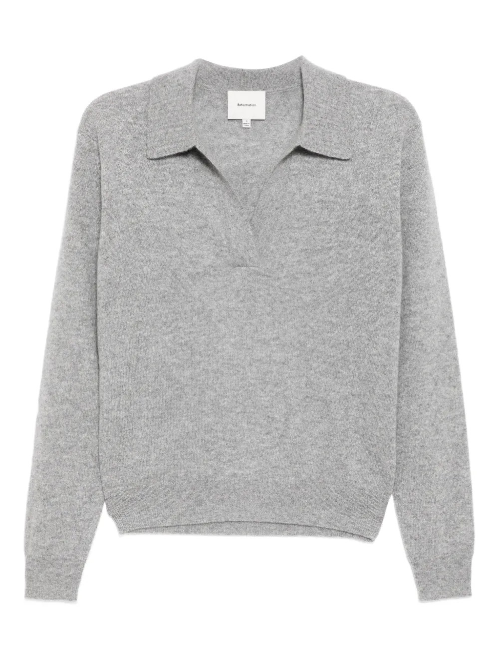 Reformation Westley Top  | Grey | FARFETCH | Farfetch Global