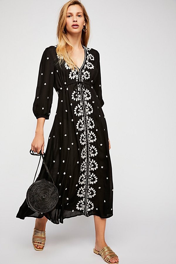 Embroidered Fable Dress by Free People | Free People