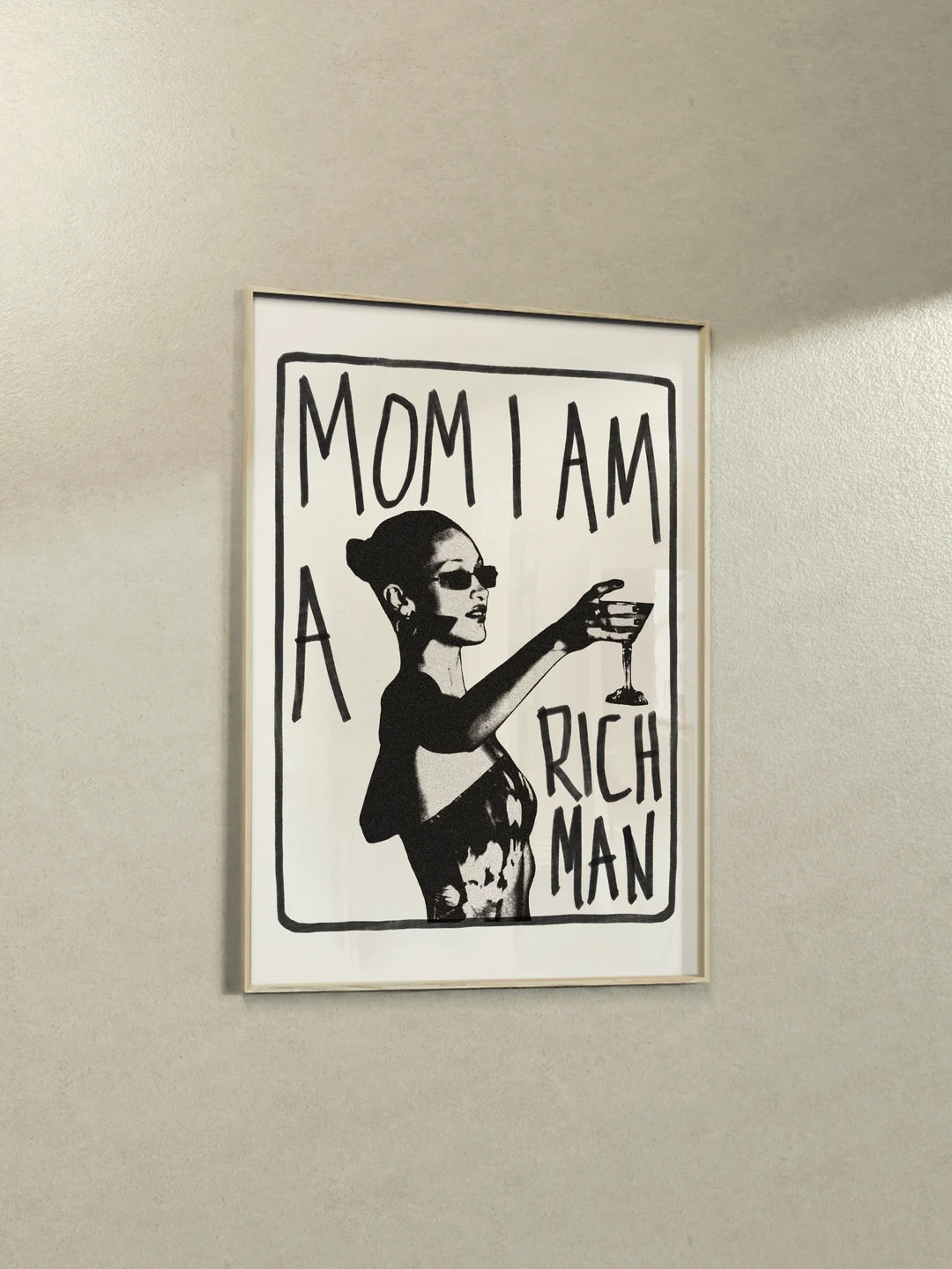 Mom I Am A Rich Man | Aesthetic Retro Vintage Music Poster | Instant Digital Download Print JPG -... | Etsy (US)