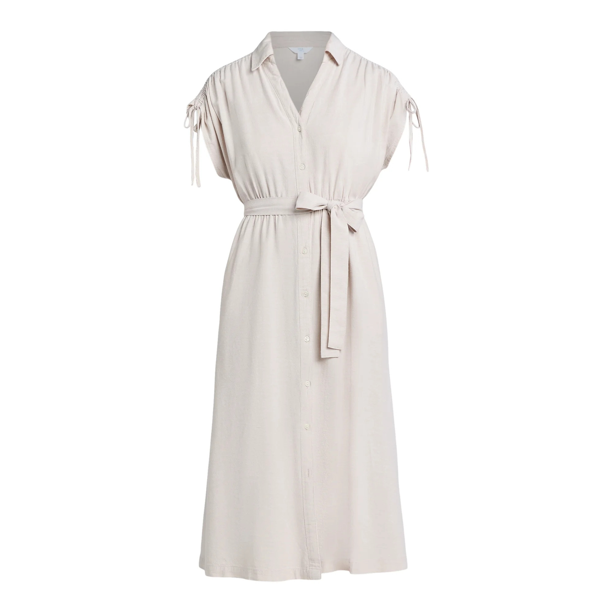 Time and Tru Women's and Women's Plus Midi Shirtdress, Sizes XS-4X | Walmart (US)