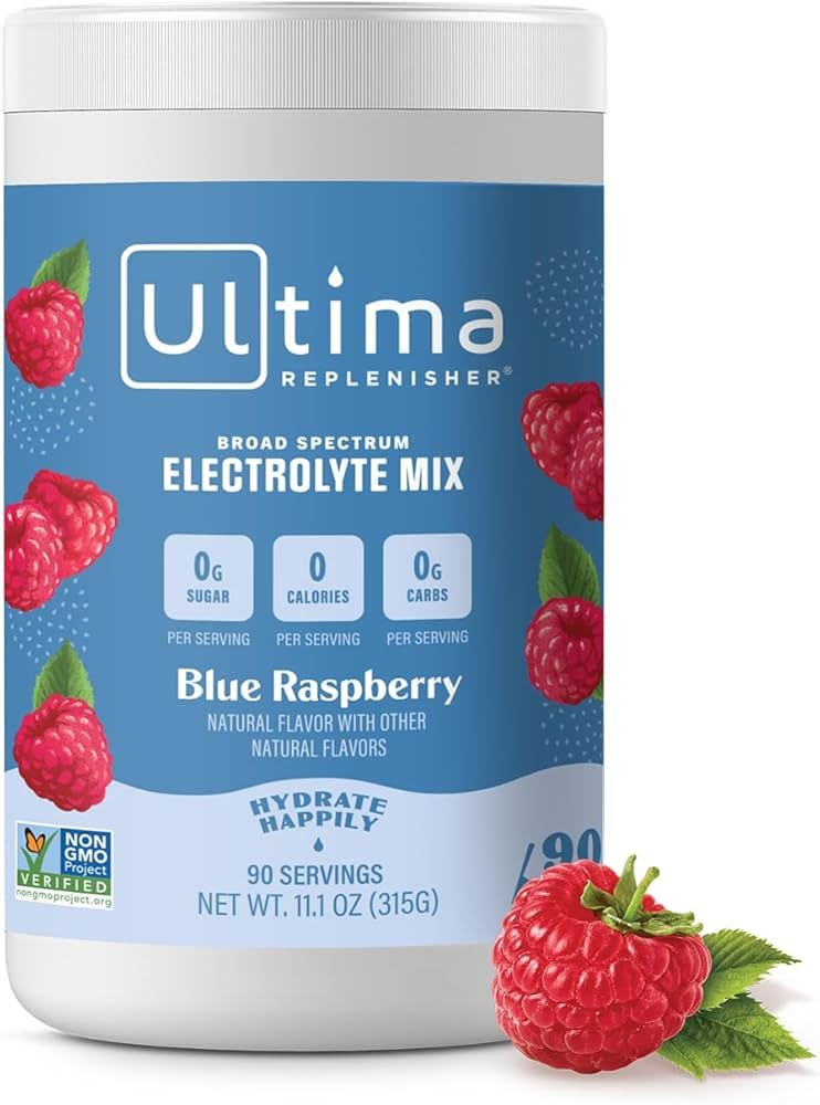 Ultima Replenisher Hydration Electrolyte Powder- 90 Servings- Keto & Sugar Free- Feel Replenished... | Amazon (US)