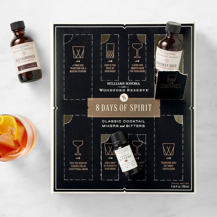 Woodford Reserve 8 Day Cocktail Advent Calendar | Williams-Sonoma