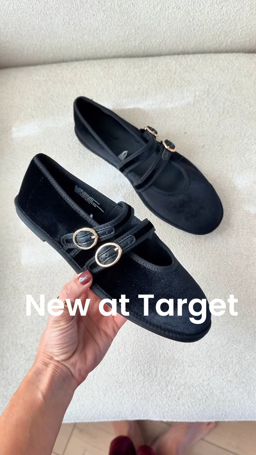New at Target! The velvet cutest ballet flats - TTS for me! Fall shoes. Fall outfits. Fall style. Elevated casual outfits. Mom outfits. Christmas Party outfit. Holiday party outfit. Date night outfit. Thanksgiving outfit.