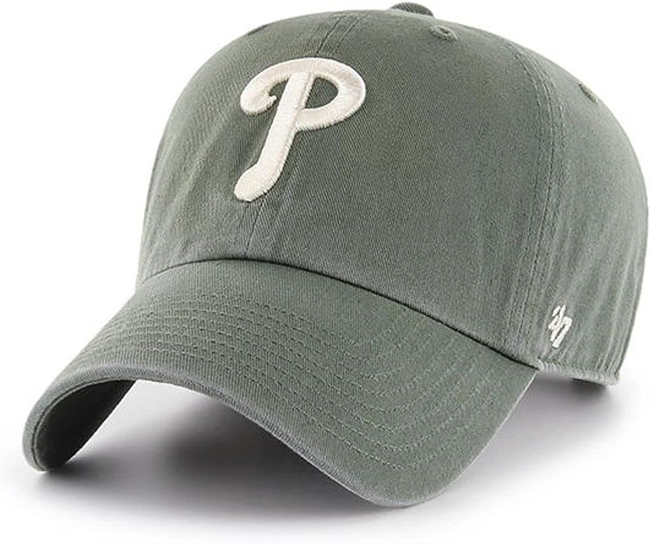 '47 Philadelphia Phillies Clean Up Dad Hat Baseball Cap - Moss Green | Amazon (US)