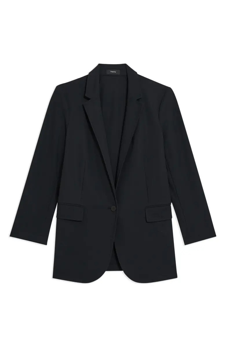Theory Casual One-Button Blazer | Nordstrom | Nordstrom