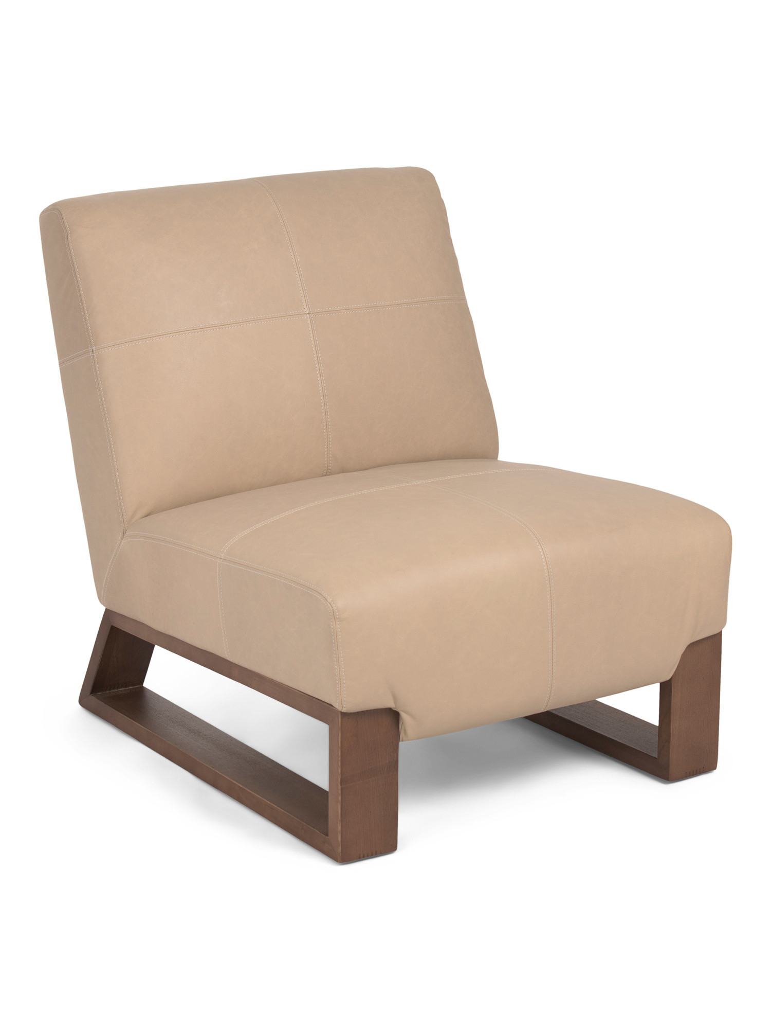 28x36x34 Leather Wylam Chair | TJ Maxx