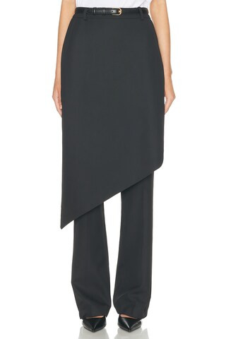 Helsa Trouser With Attached Skirt in Black from Revolve.com | Revolve Clothing (Global)