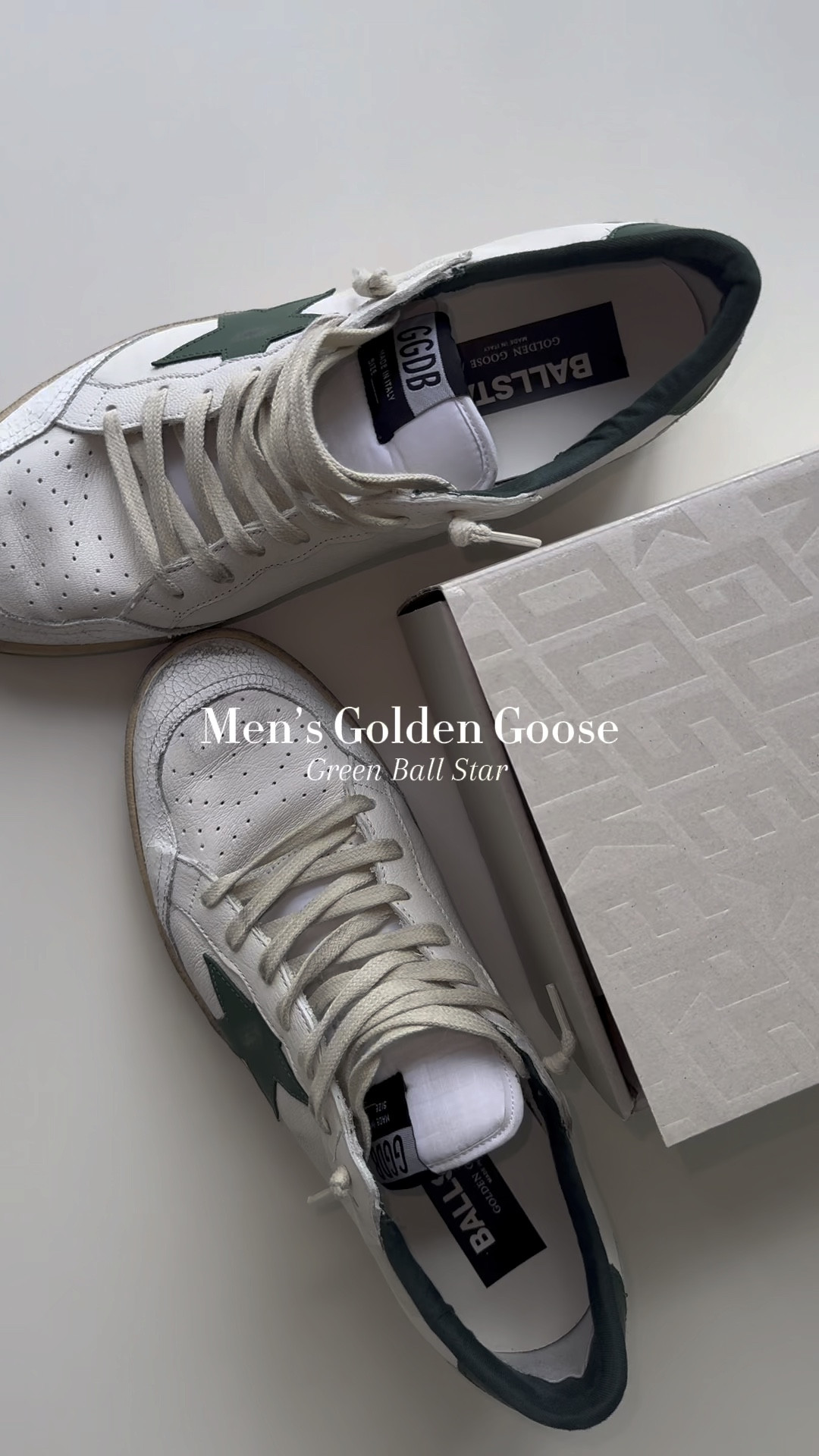 Men’s golden goose - ball star sneakers in green. Fit true to size 

#LTKshoecrush #LTKmens