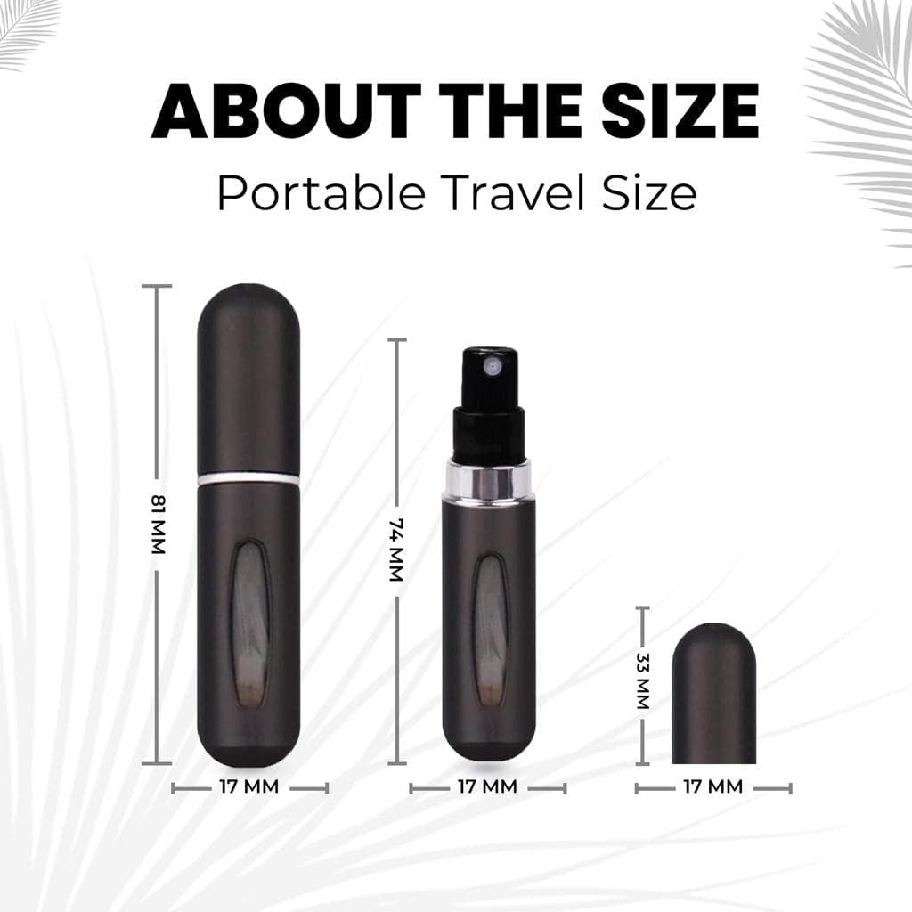VIGOR PATH Perfume Travel Refillable Mini Spray Bottles - Portable Mini Refillable Perfume Atomiz... | Amazon (US)