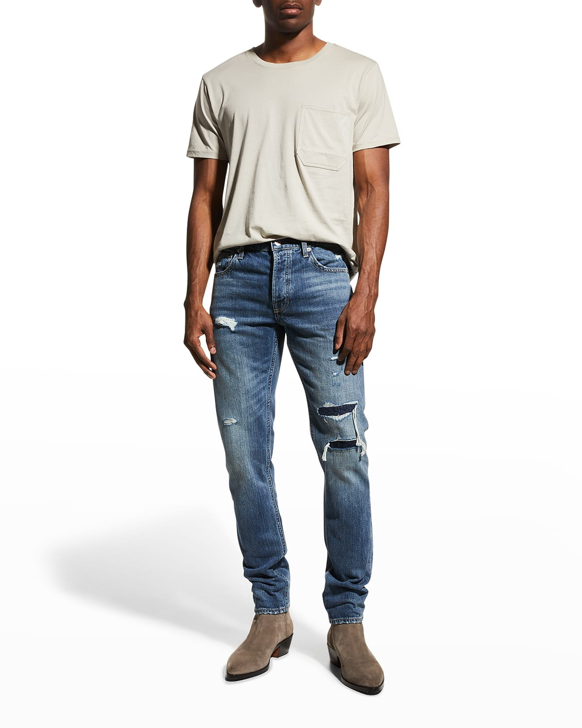 Men's Paxtyn Distressed Jeans | Neiman Marcus