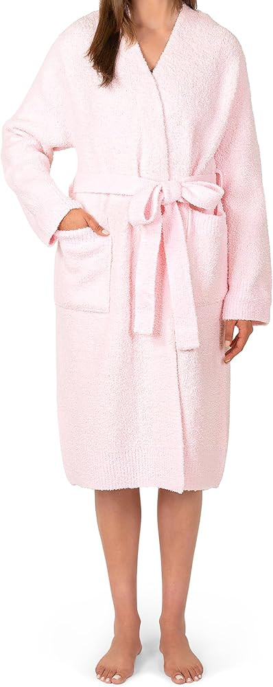 PAVILIA Premium Womens Plush Robe, Super Soft Fuzzy Bathrobe, Cozy Spa Robe with Pockets for Wome... | Amazon (US)
