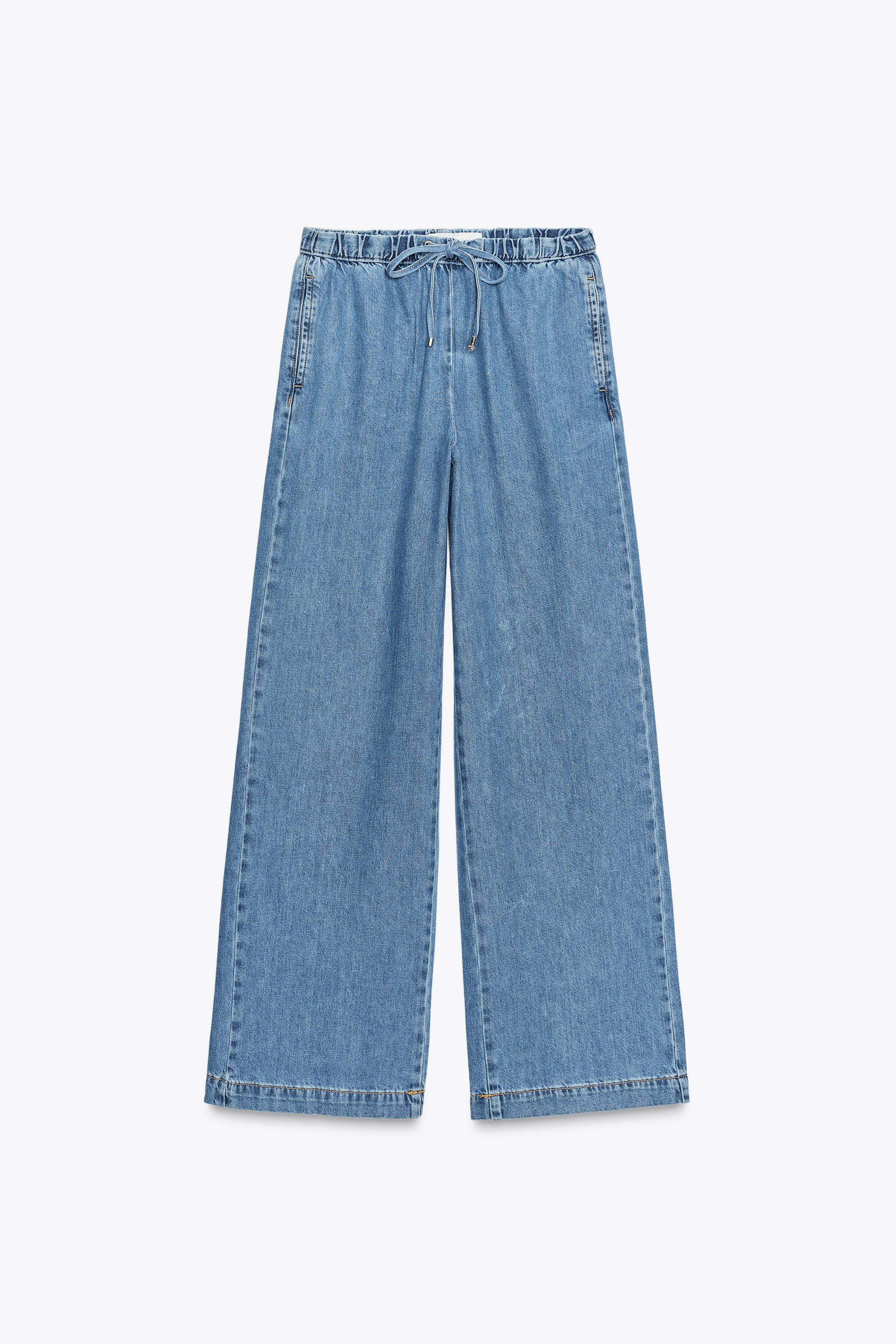 Z1975 JOGGER WIDE LEG JEANS | Zara US
