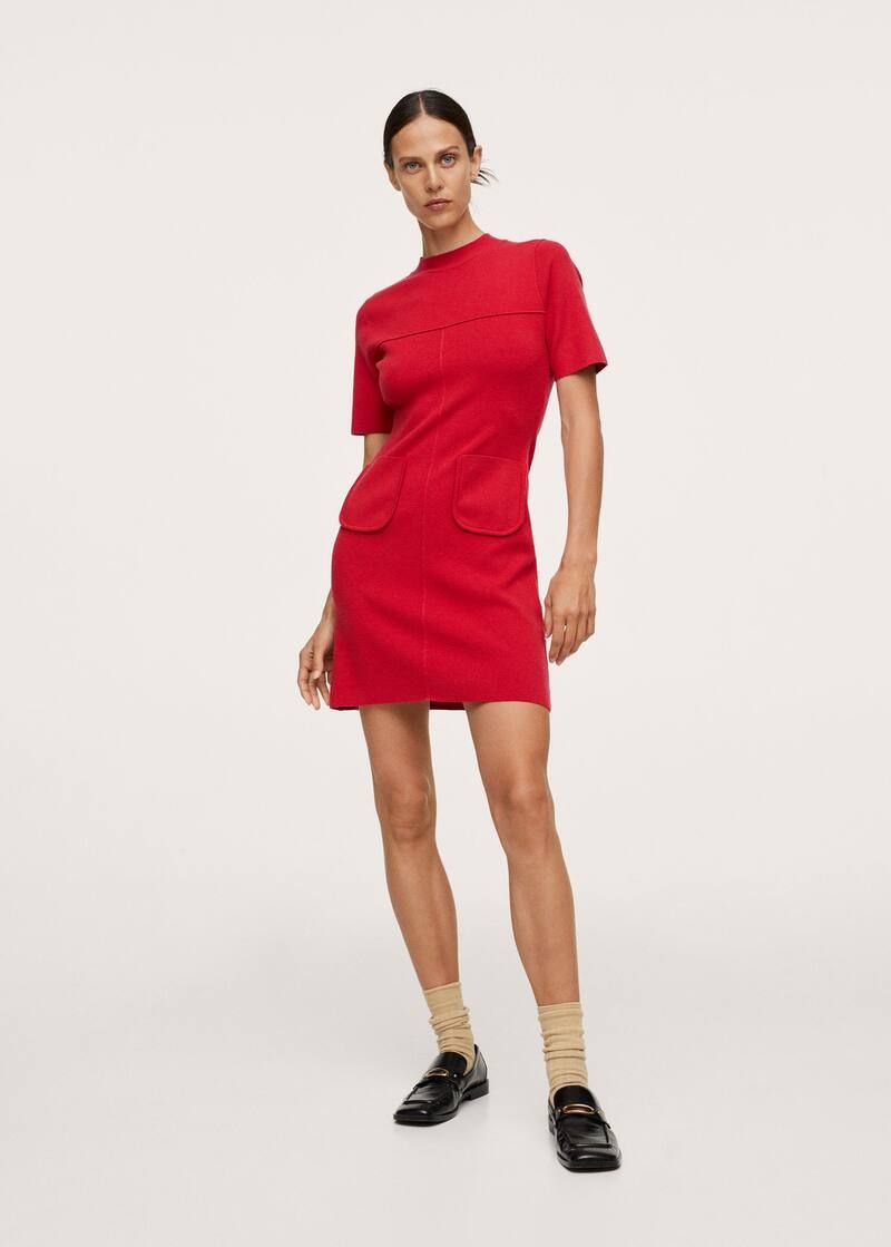 Pockets knit dress | MANGO (US)