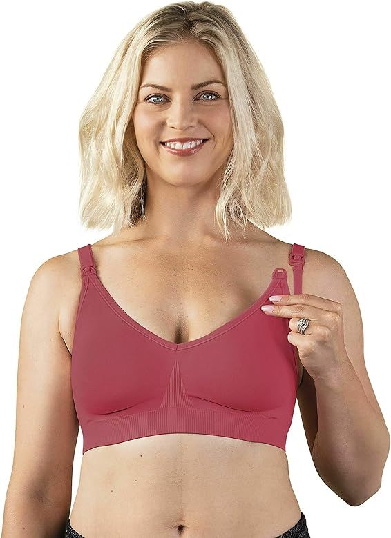 BRAVADO! DESIGNS Body Silk Seamless Wireless Maternity & Nursing Bra | A, B, C, D, DD/E, DDD/F Cu... | Amazon (US)