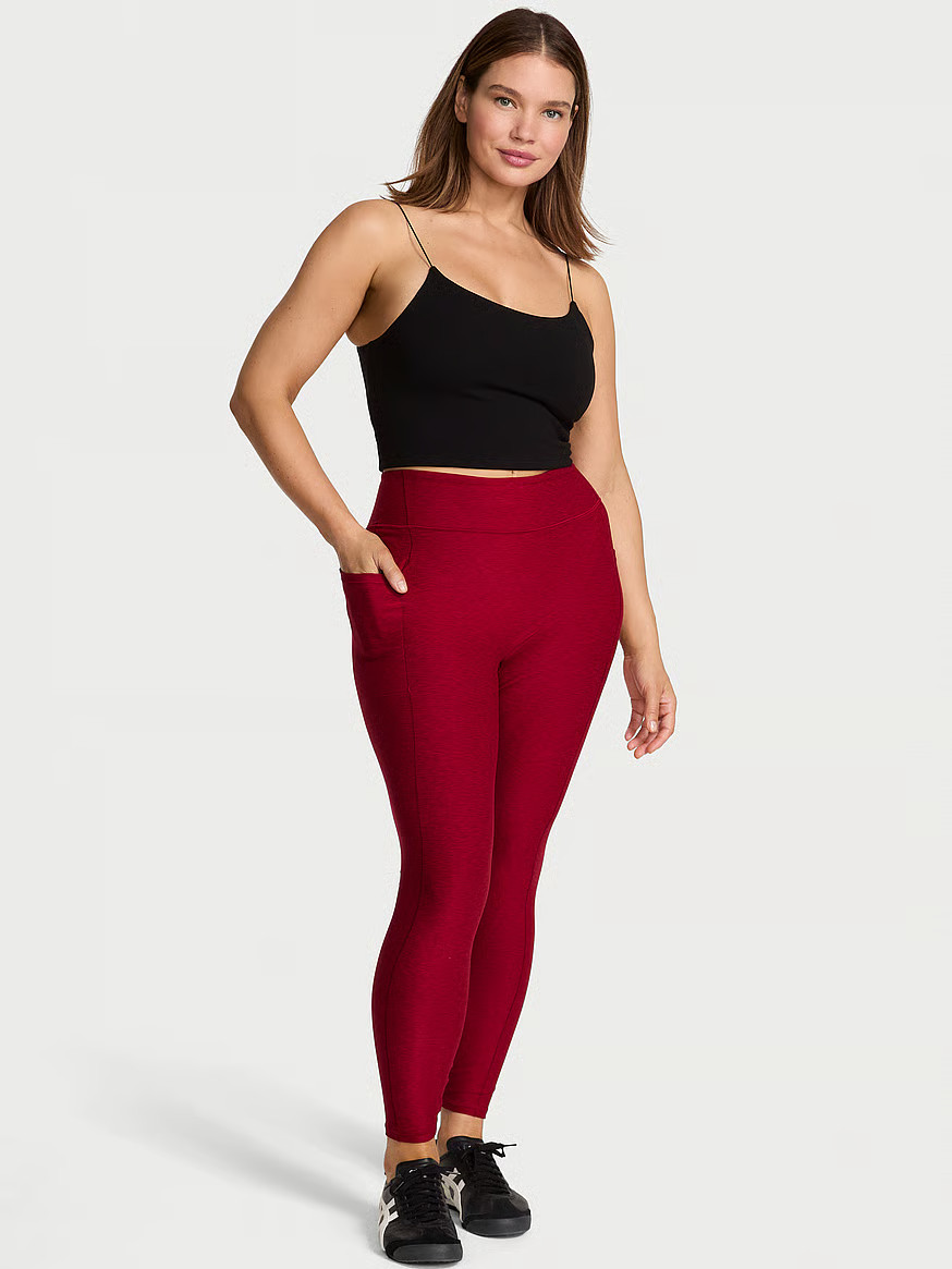 Buy VSX LUXMarl™ Legging, Heather Soft Beige - Order Bottoms online - Victoria's Secret US | Victoria's Secret (US / CA )
