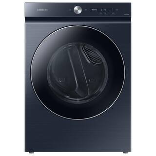 Bespoke 7.6 cu. ft. Ultra-Capacity Vented Gas Dryer in Brushed Navy with AI Optimal Dry and Super Speed Dry | The Home Depot
