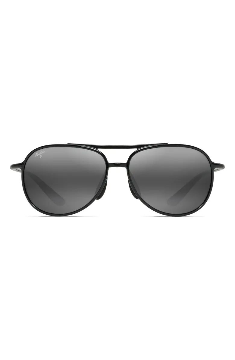 Alelele 60mm PolarizedPlus2® Aviator Sunglasses | Nordstrom